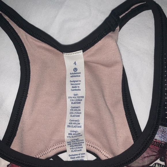 Lululemon size 4 sports bra - Picture 3 of 4